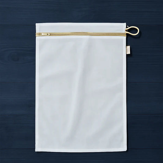 6459 Large Mesh Laundry Bags For Delicates With Premium Zipper Travel Storage Organize Bag Clothing Washing Bags For Laundry Blouse Bra Hosiery Stocking Underwear Lingerie (1 Pc)