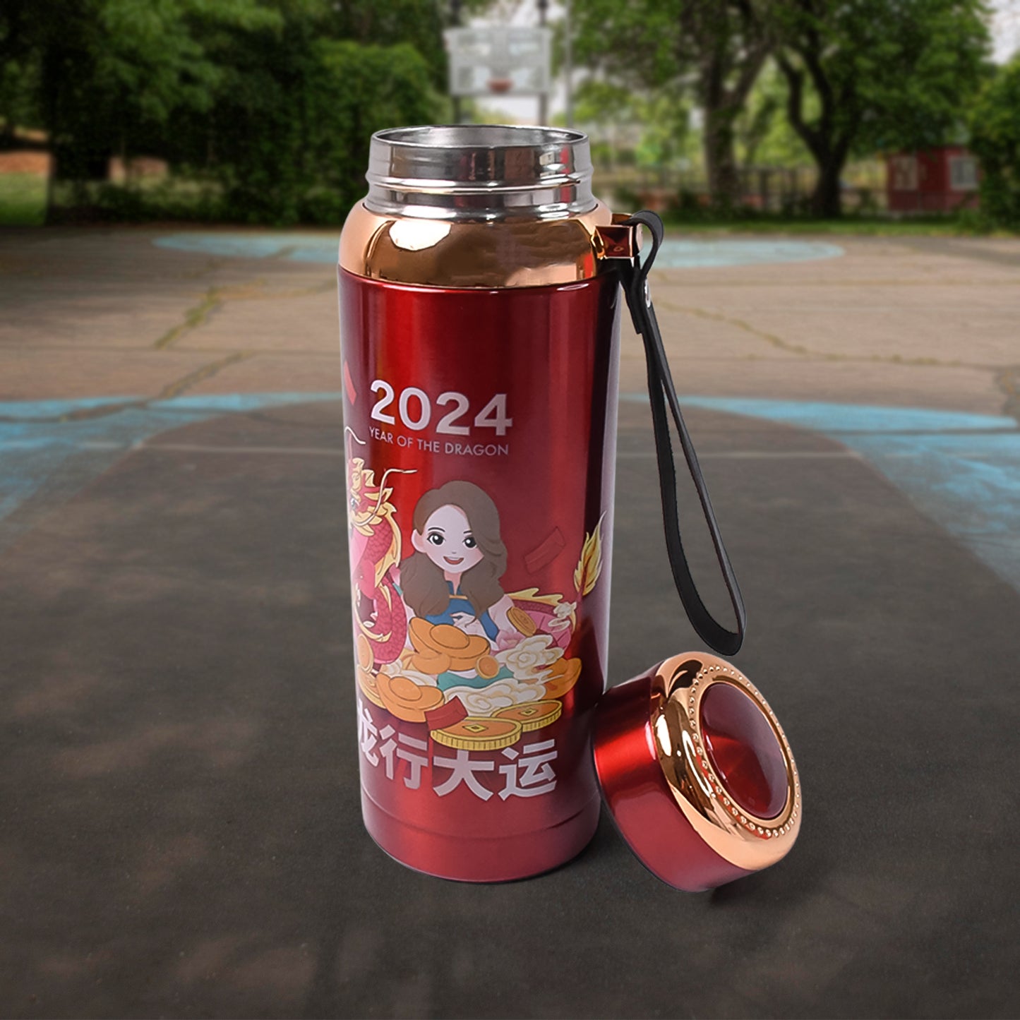 Printed Vacuum Insulated Water Bottle (1pc 800 Ml)