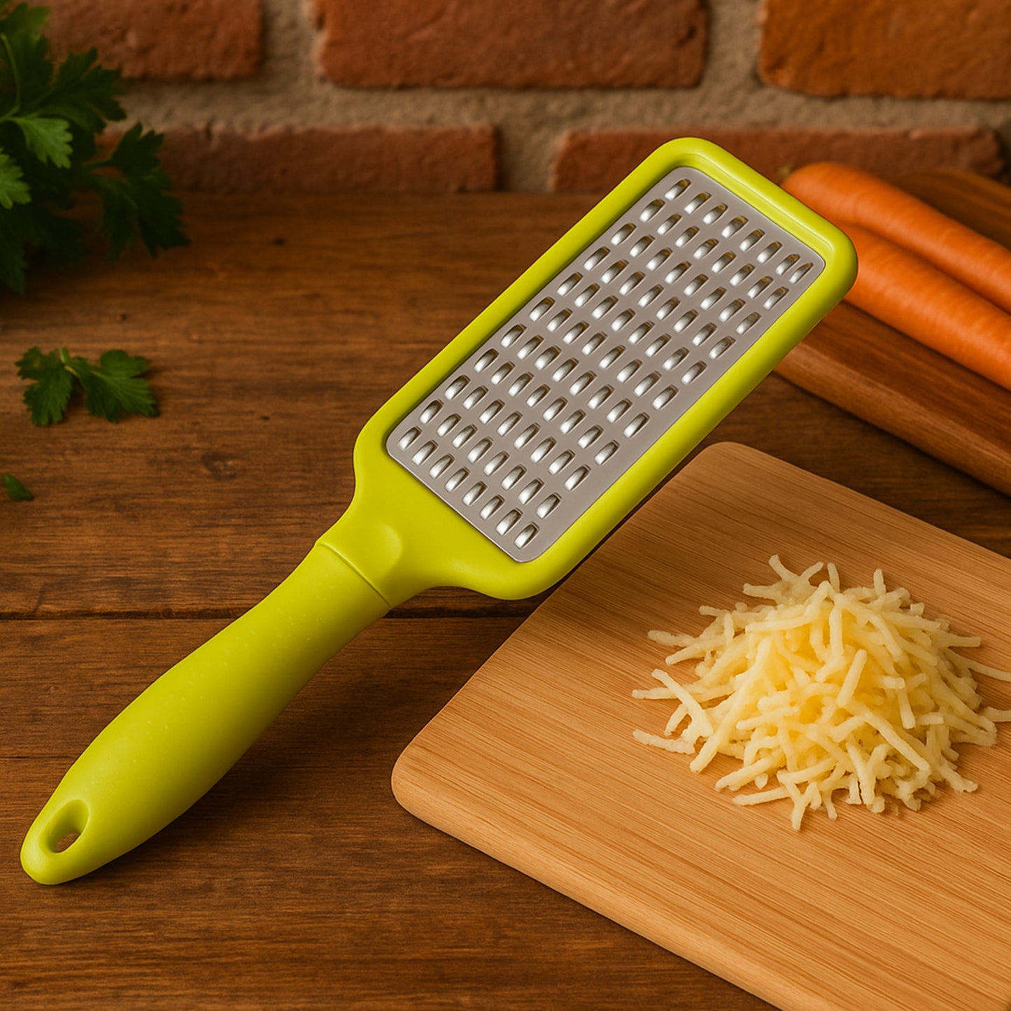 Stainless Steel Vegetables Fruits Shredder For Kitchen Cheese Grater (1 Pc)