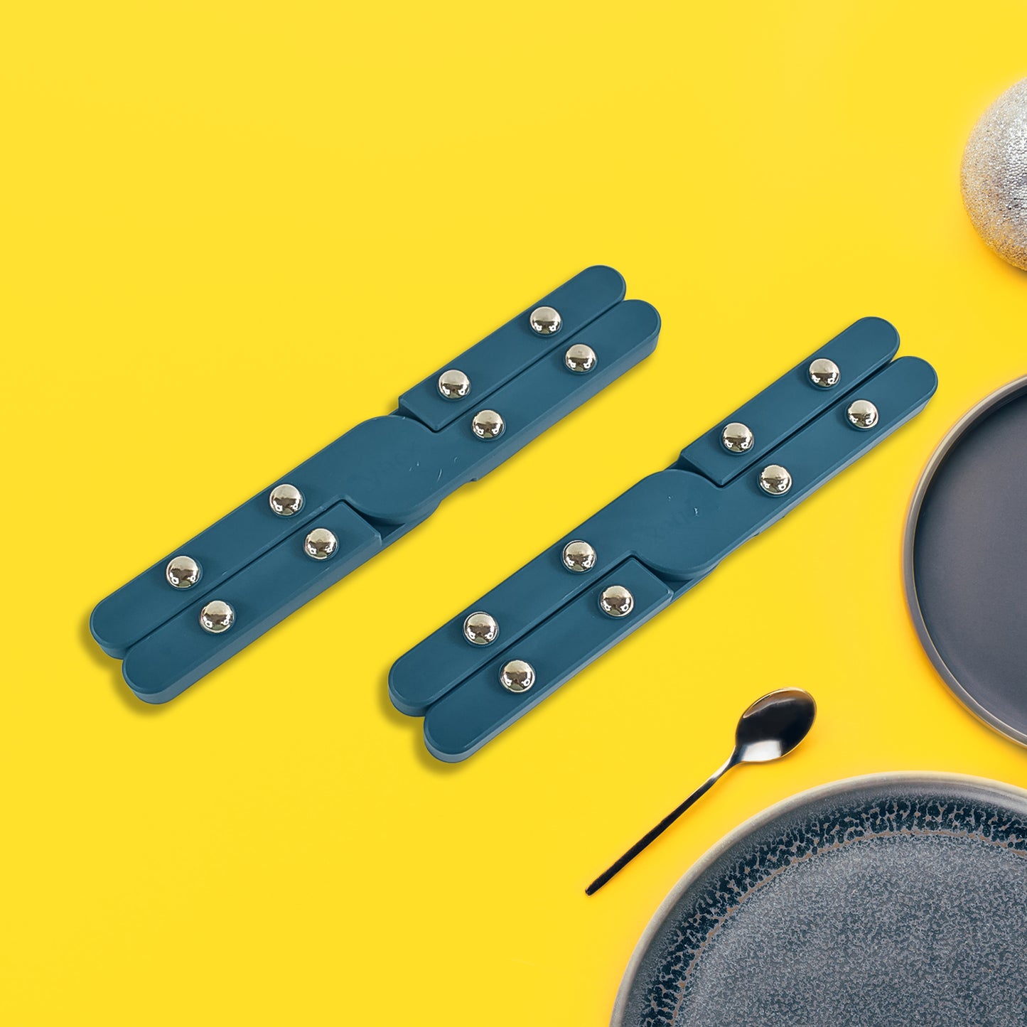 Apex Foldable Hot Mate Set 2 Pcs Folding Pan Stand For Hot Pots