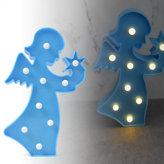 Led Night Light Coconut Tree Light Romantic Table Lamp (1 Pc Battery Not Included)