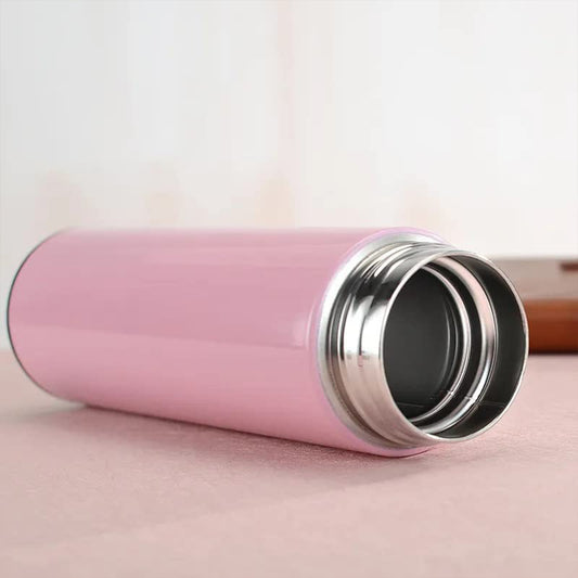 Pink Vacuum Insulated Water Bottle (1 Pc 500ml)