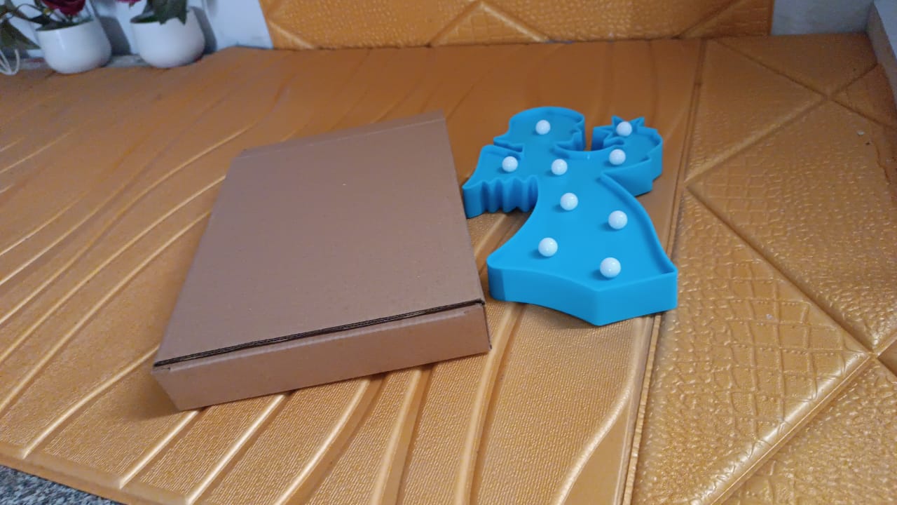 Led Night Light Coconut Tree Light Romantic Table Lamp (1 Pc Battery Not Included)