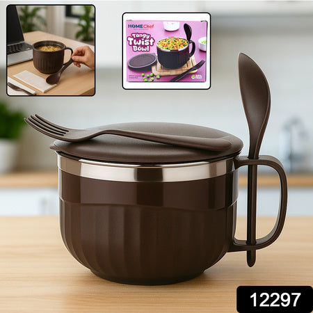 Home Chef Tangy Twist Insulated Lunch Bowl (Approx 650ml 1 Pc)