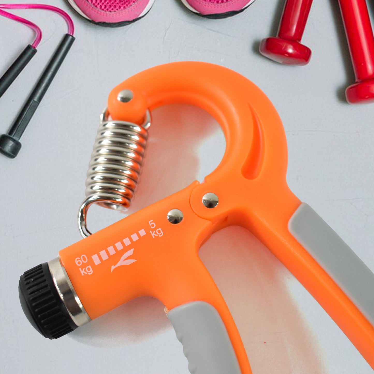 Adjustable Hand Grip Strengthener 5kg To 60kg Resistance (1 Pc)