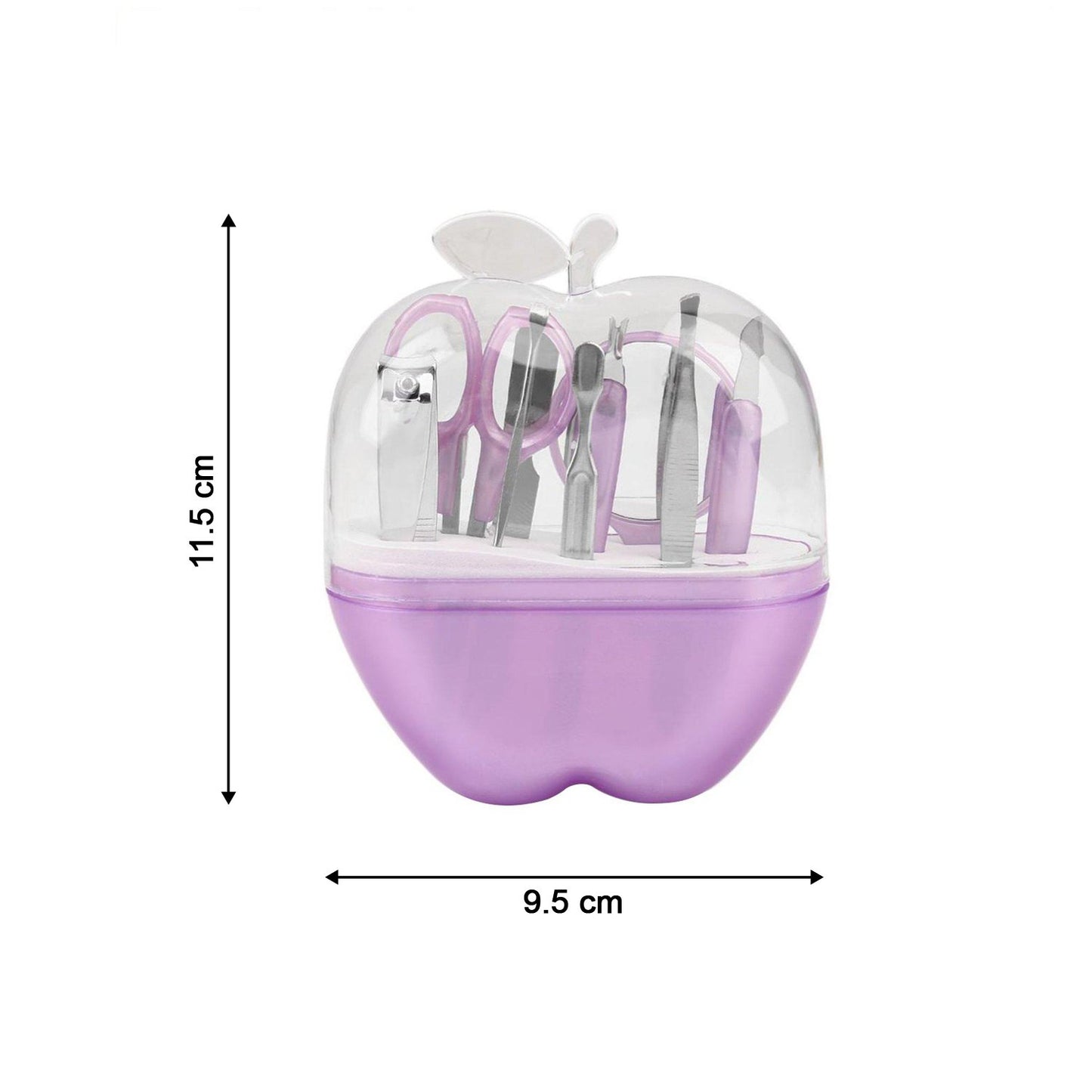 1491 8 In 1 Apple Shape Manicure Set