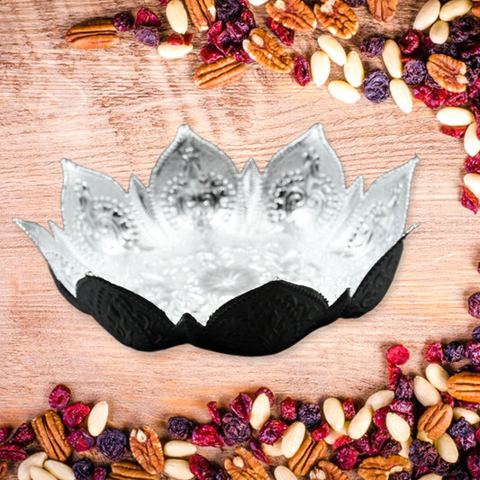 5481 Decorative Mukhwas Serving Tray Serving Mukhwas Plate Fancy Candy Tray Dry Fruit Serving Tray (1 Pc Set)