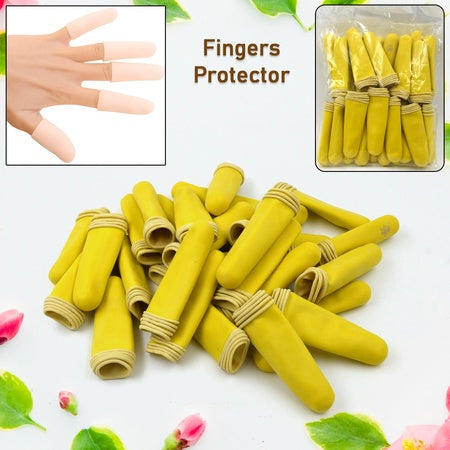 Finger Caps Silicone Finger Protectors Sleeves (Finger Cots 145 Pcs Set Approx)