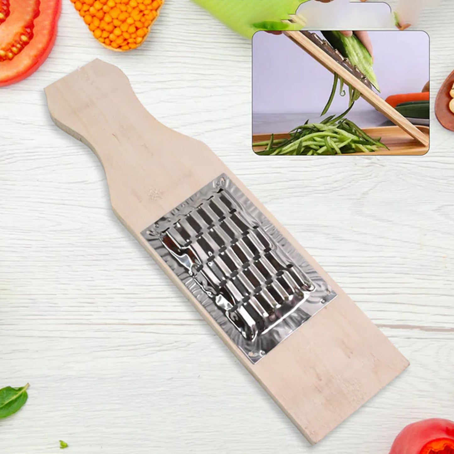 Vegetable Shredder Slicer Fry Cheese Grater Food Vegetables Kitchen (Small 1 Pc)
