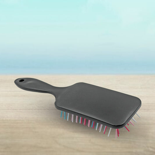 8482 Massage Comb Massage Hair Brush Ergonomic Matt Disappointment For Straight Curly Hair Cushion Curly Hair Comb For Detangling Professional Comb For Men And Women For All Hair Types Home Salon Diy Hairdressing Tool (1 Pc)