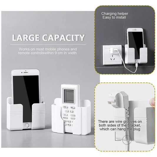 Wall Mount Self-adhesive Mobile Phone Holder Stand (1 Pc)