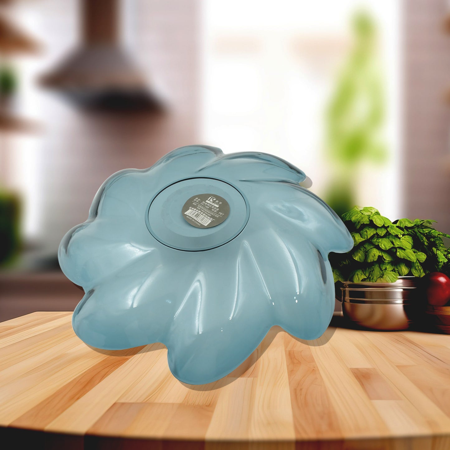 5535 Flower Shape Plastic Dinner Fruit Plate Tray Snacks Breakfast Plate Friendly Plastic Plate For Kids Party Supplies Birthday Holiday Party Dinnerware Supplies (1 Pc)