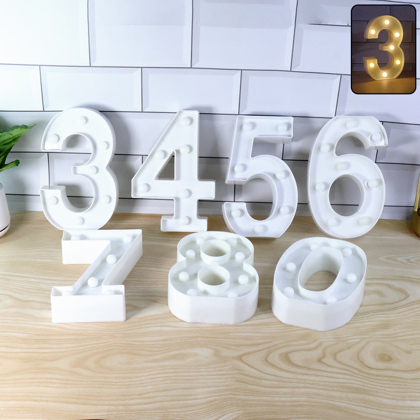 Mix Design Led Decorative Night Light (1 Pc)