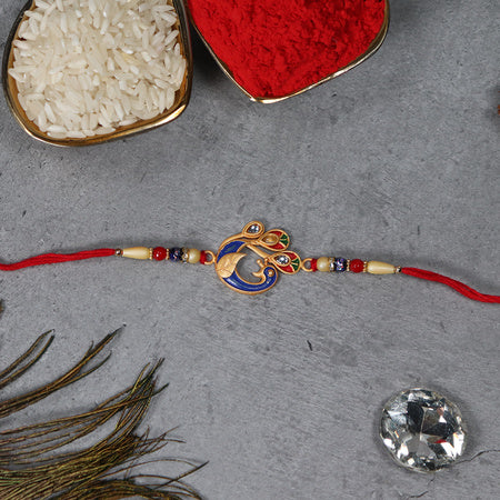 Peacock Rakhi 503