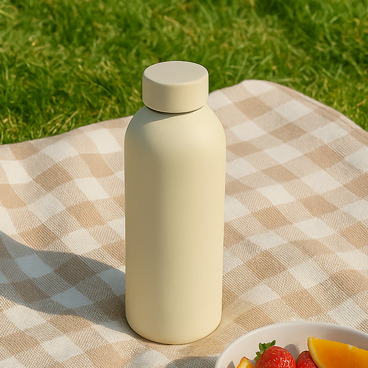 Stainless Steel Double Wall Vacuum-insulated Drink Water Bottle (Mix Color 500 Ml Approx)