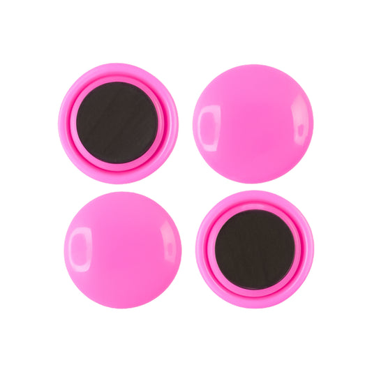 Round Fridge Magnets - (4 Pc  Set)