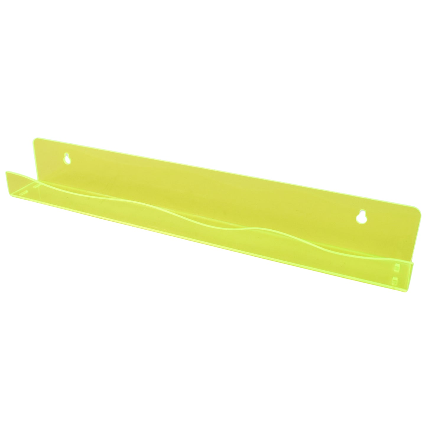 Acrylic Floating Shelves Wall Mounted Shelves (1 Pc  38 Cm Long)