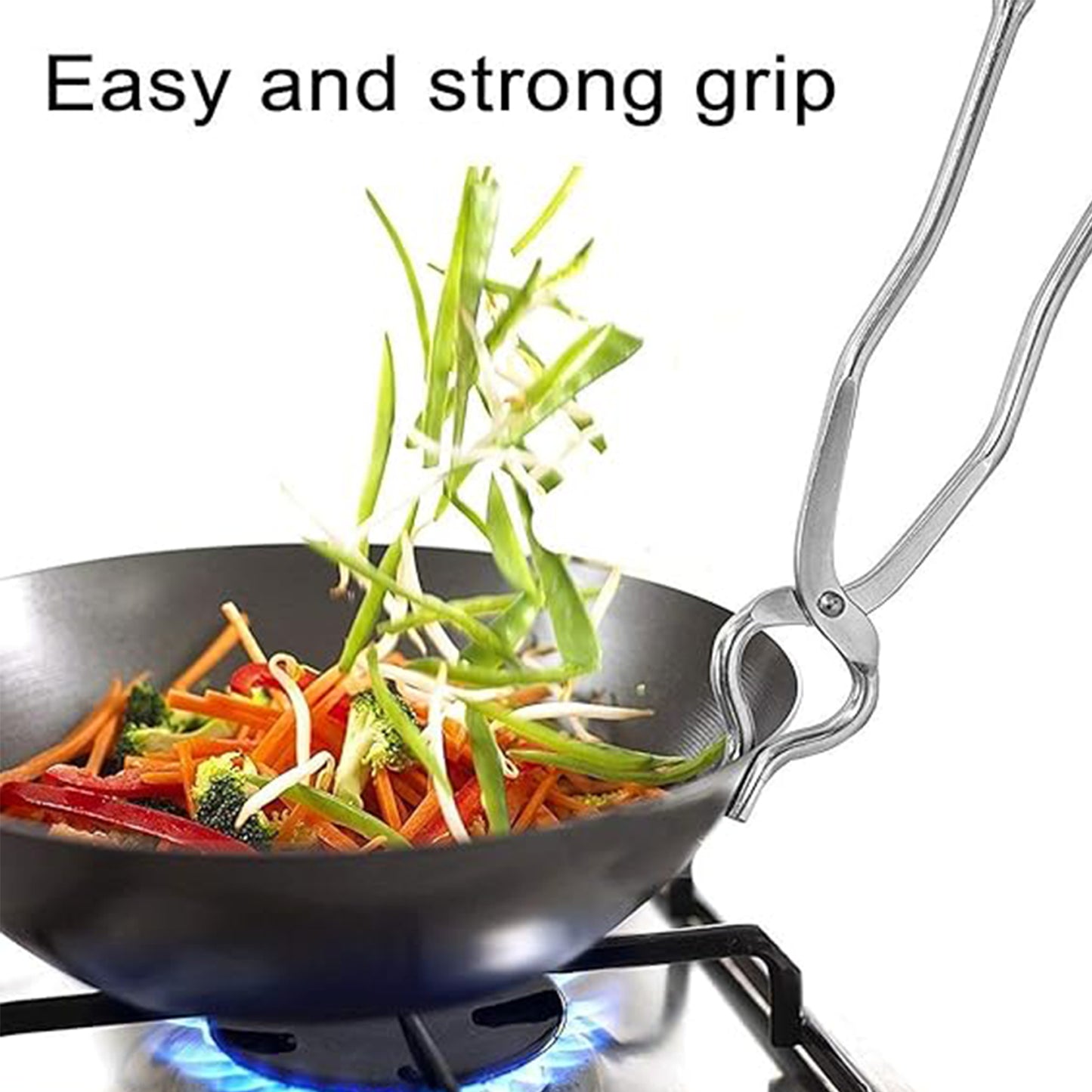 Apex Full Round Sansi Heavy-duty Stainless Steel Pakkad Strong Grip (1 Pc)