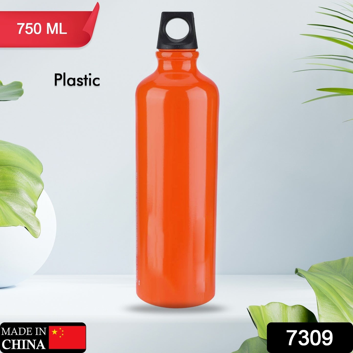 7309 Plastic Water Bottle High Quality Premium Water Bottle Plastic 750ml Water Bottle For Fridge Office Sports School Gym Yoga