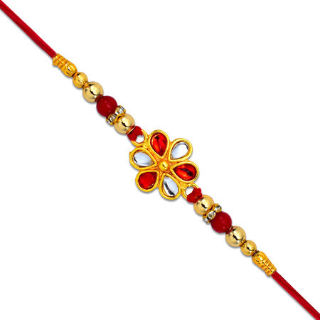 Traditional Beaded Floral Design