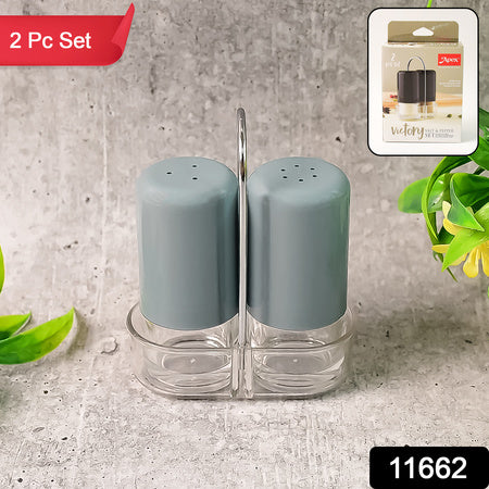 Apex Victory Salt Pepper Dispenser Set 2 Pcs Acrylic Seasoning Shaker