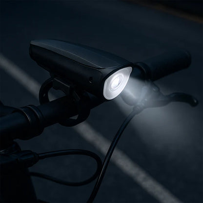 1718 Bicycle Horn With Led Light Work On Battery