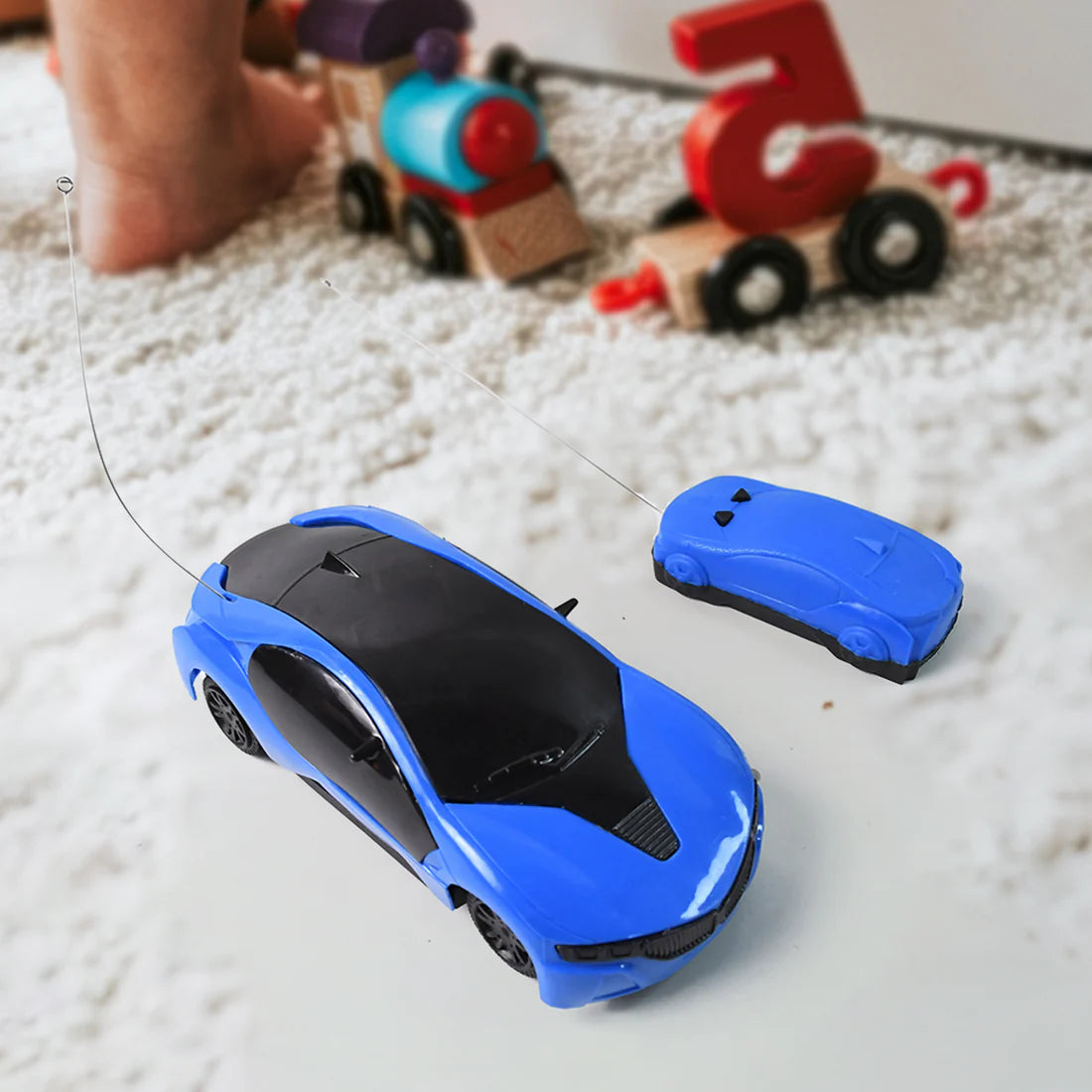 4451 Remote Control Fast Modern Racing Car 3d Light With Go Forward And Backward
