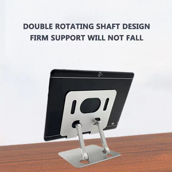 6946 360 Rotating Tablet Stand Metal Alloy Adjustable Height Rotation Bracket Suitable For Tablet Computers For Desk Ergonomic Foldable Metal Tablet Holdertabletsmobile Phones