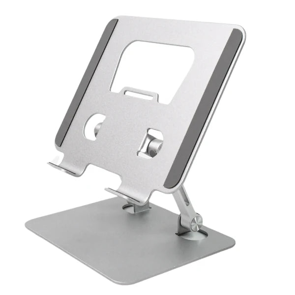 6946 360 Rotating Tablet Stand Metal Alloy Adjustable Height Rotation Bracket Suitable For Tablet Computers For Desk Ergonomic Foldable Metal Tablet Holdertabletsmobile Phones
