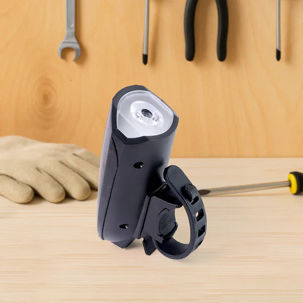 1718 Bicycle Horn With Led Light Work On Battery