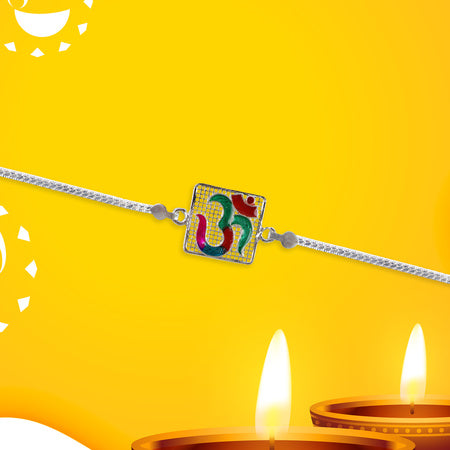 Om Rakhi A Spiritual Shield Of Love Faith And Protection