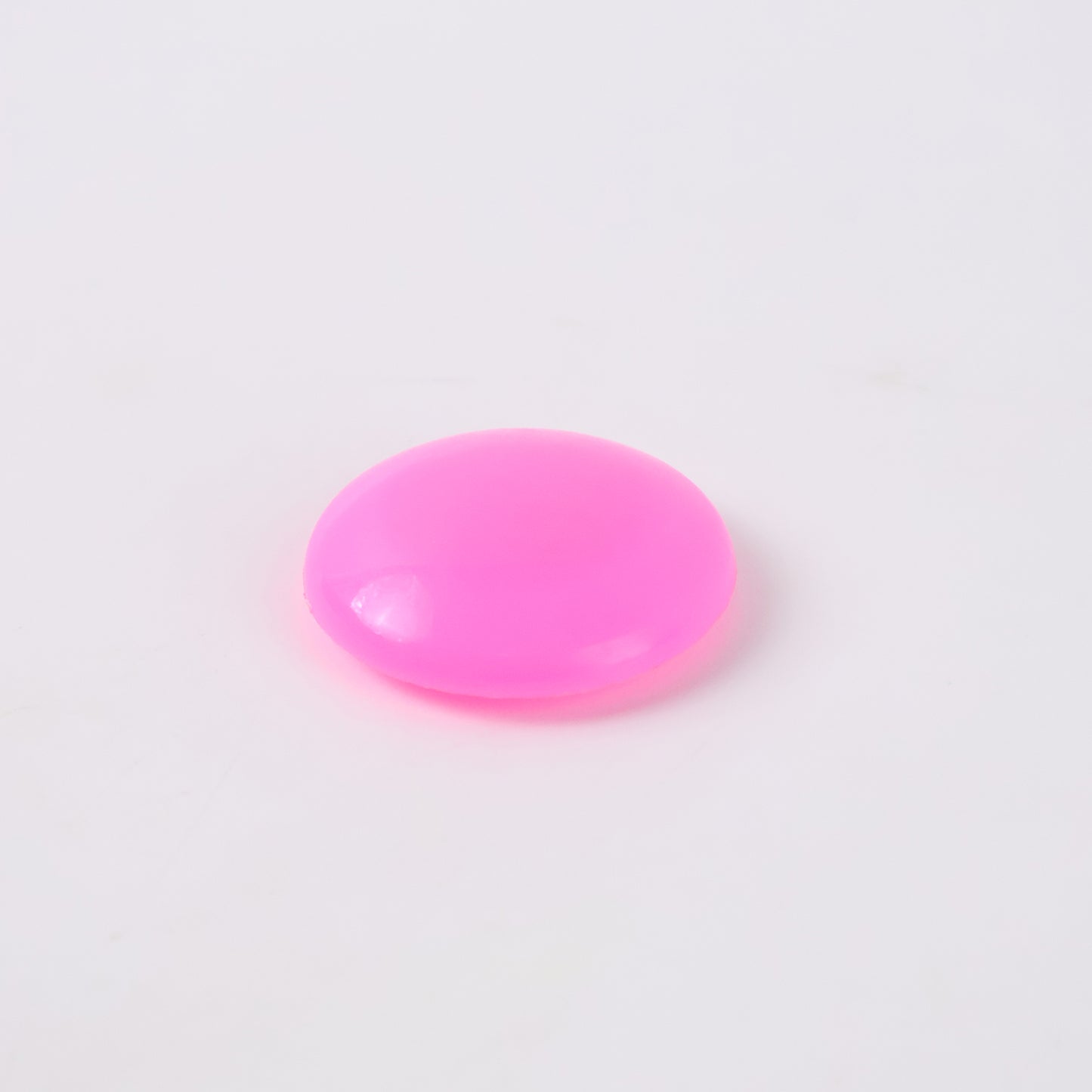 Pink Board Magnets Circular Plastic Buttons (1 Pc)