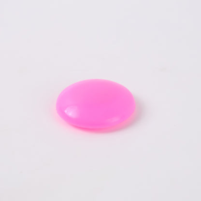 Pink Board Magnets Circular Plastic Buttons (1 Pc)