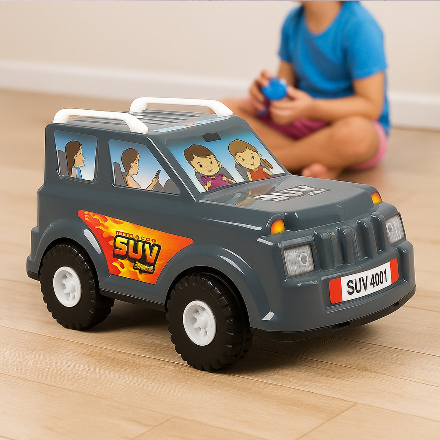 Funwoods Kids Power Suv Car Toy (1 Pc)