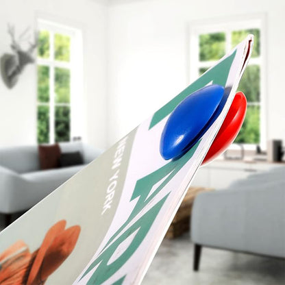 Red Board Magnets Circular Plastic Buttons (1 Pc)