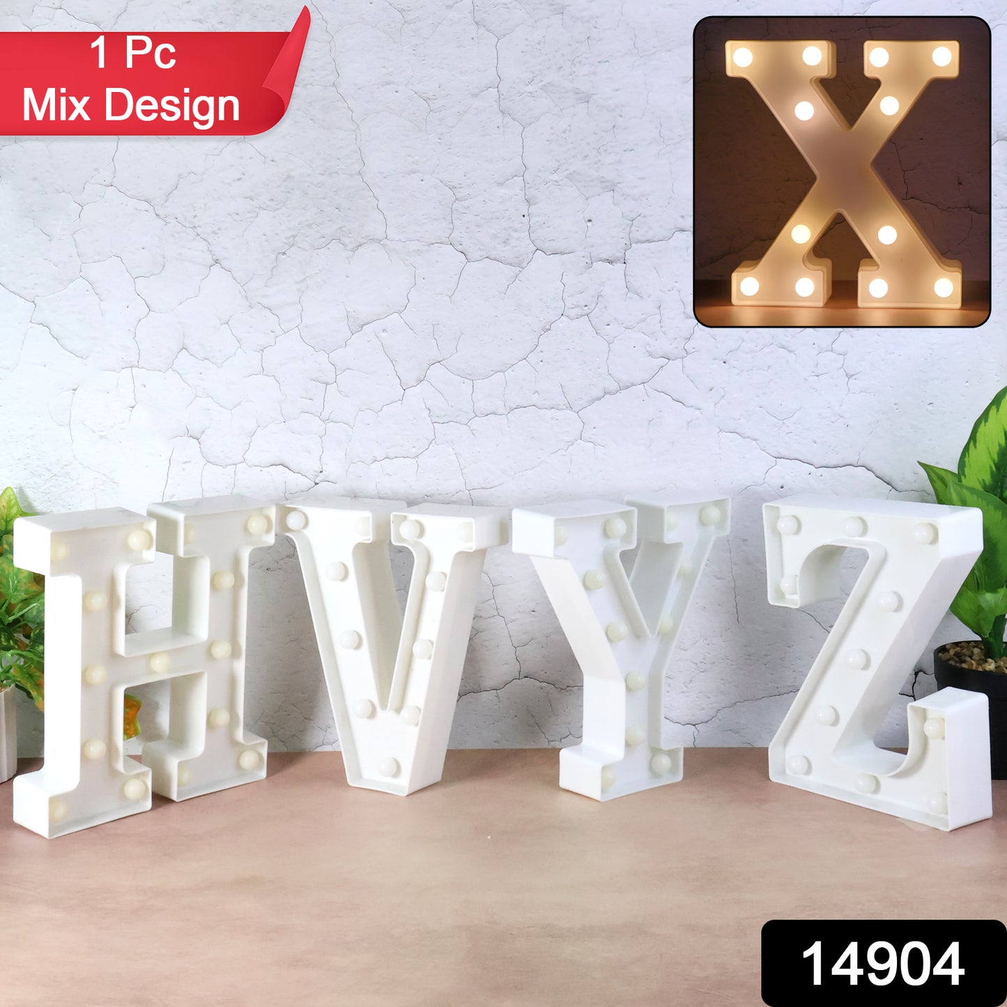 Mix Design Led Decorative Night Light (1 Pc)