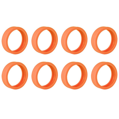 Luggage Wheel Covers 8  4 Pcs Luggage Wheel Covers For Suitcase Reduce Noise For Travel Luggage Suitcase Silicone Suitcase Wheels Cover For Protect Suitcase Wheels (8 Pcs  4 Pc Set)