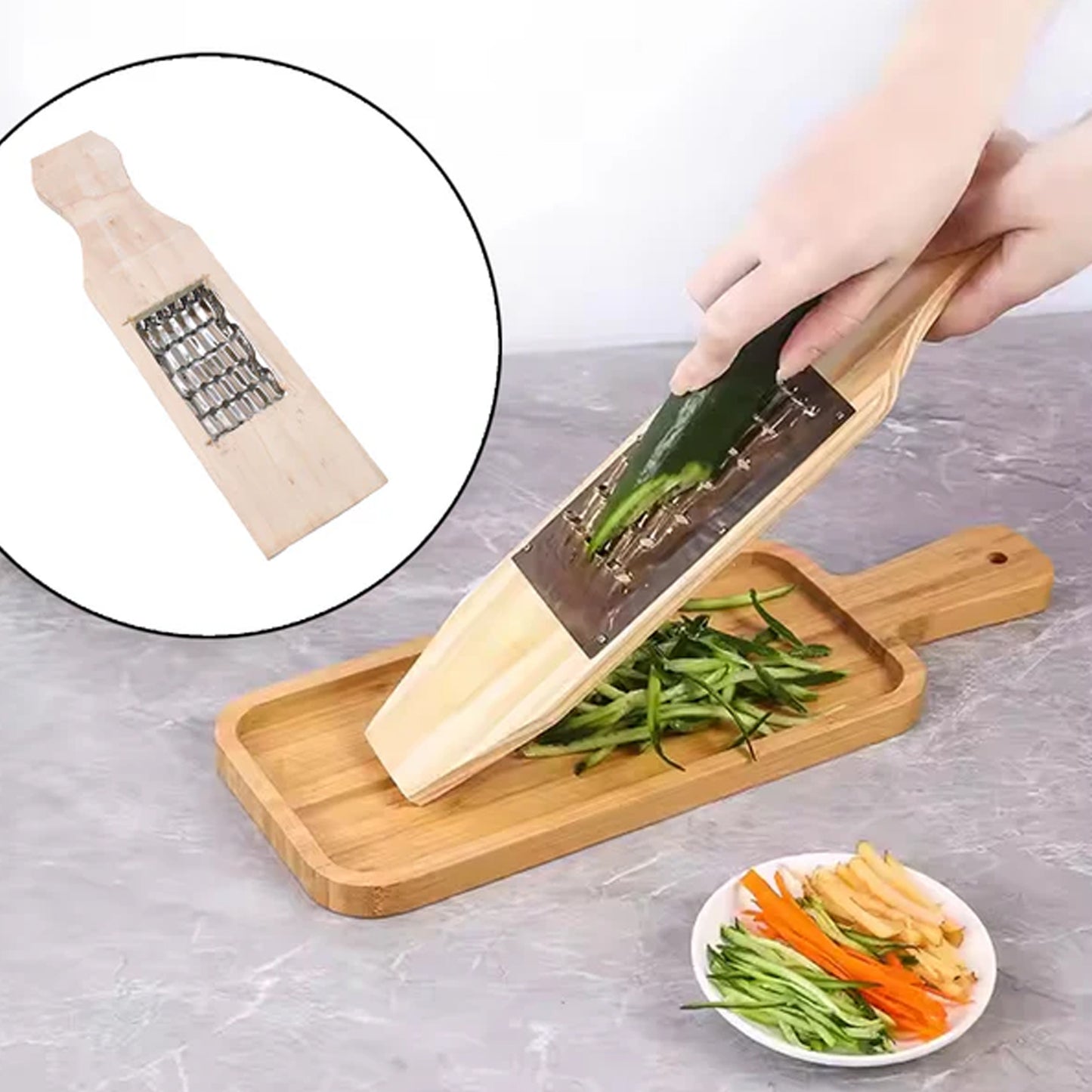 Vegetable Shredder Slicer Fry Cheese Grater Food Vegetables Kitchen  (Small  1 Pc)