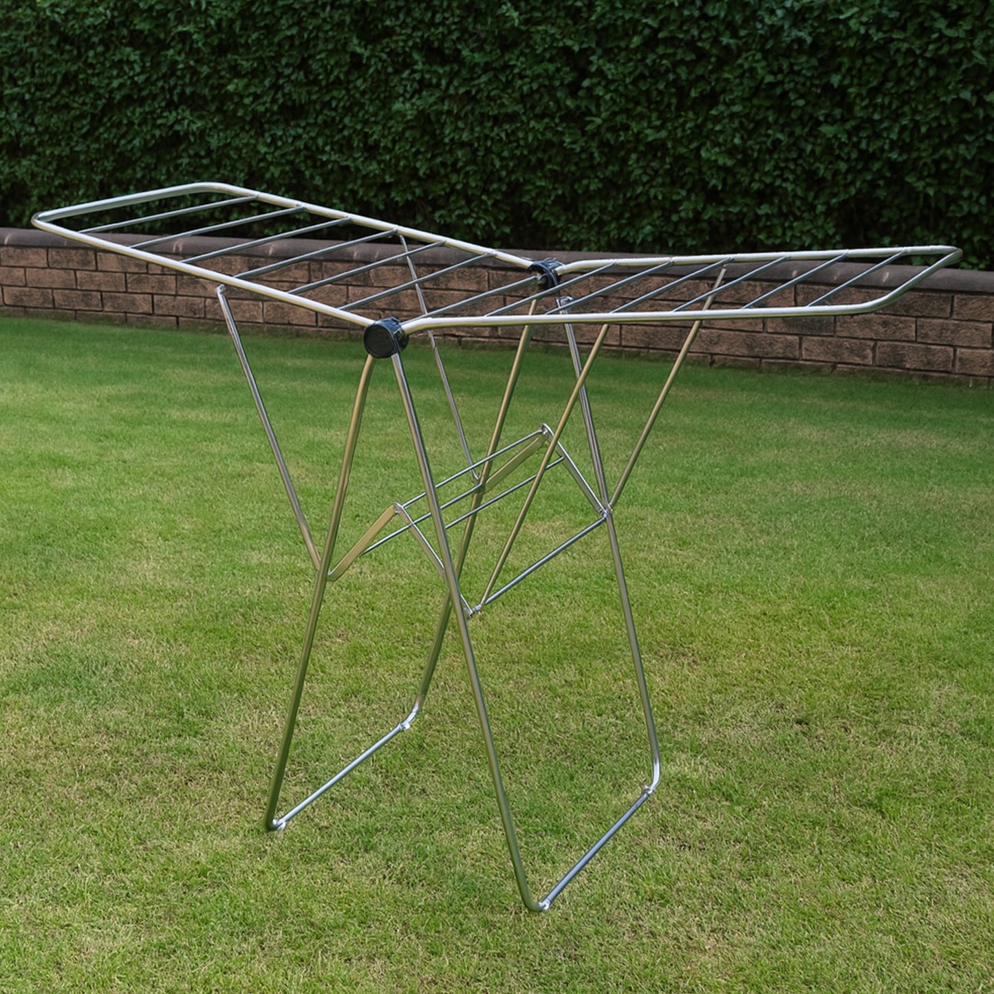 Supermom Premium Stainless Steel Heavy Duty Foldable Cloth Drying Stand (1 Pc)