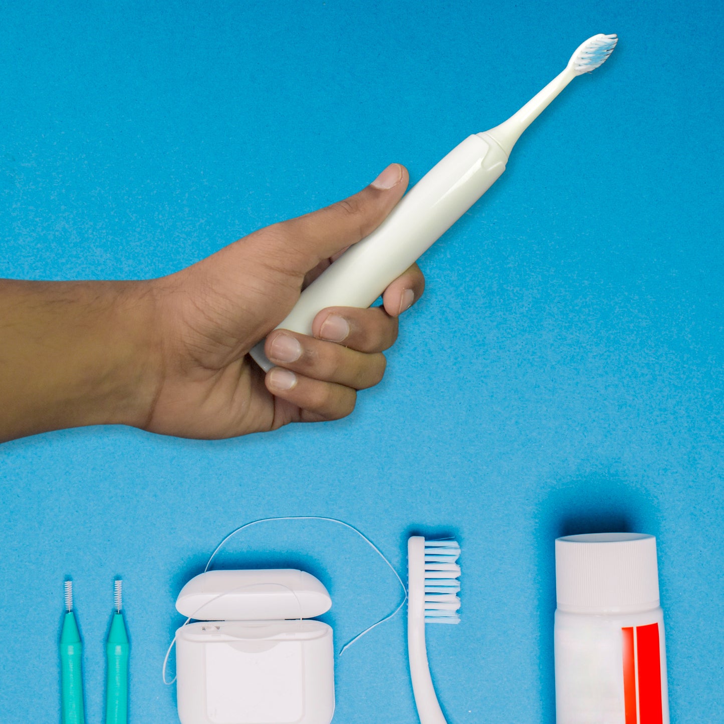 Electric Toothbrush For Adults With Toothbrush Head (1 Pc  Battery Not Included)