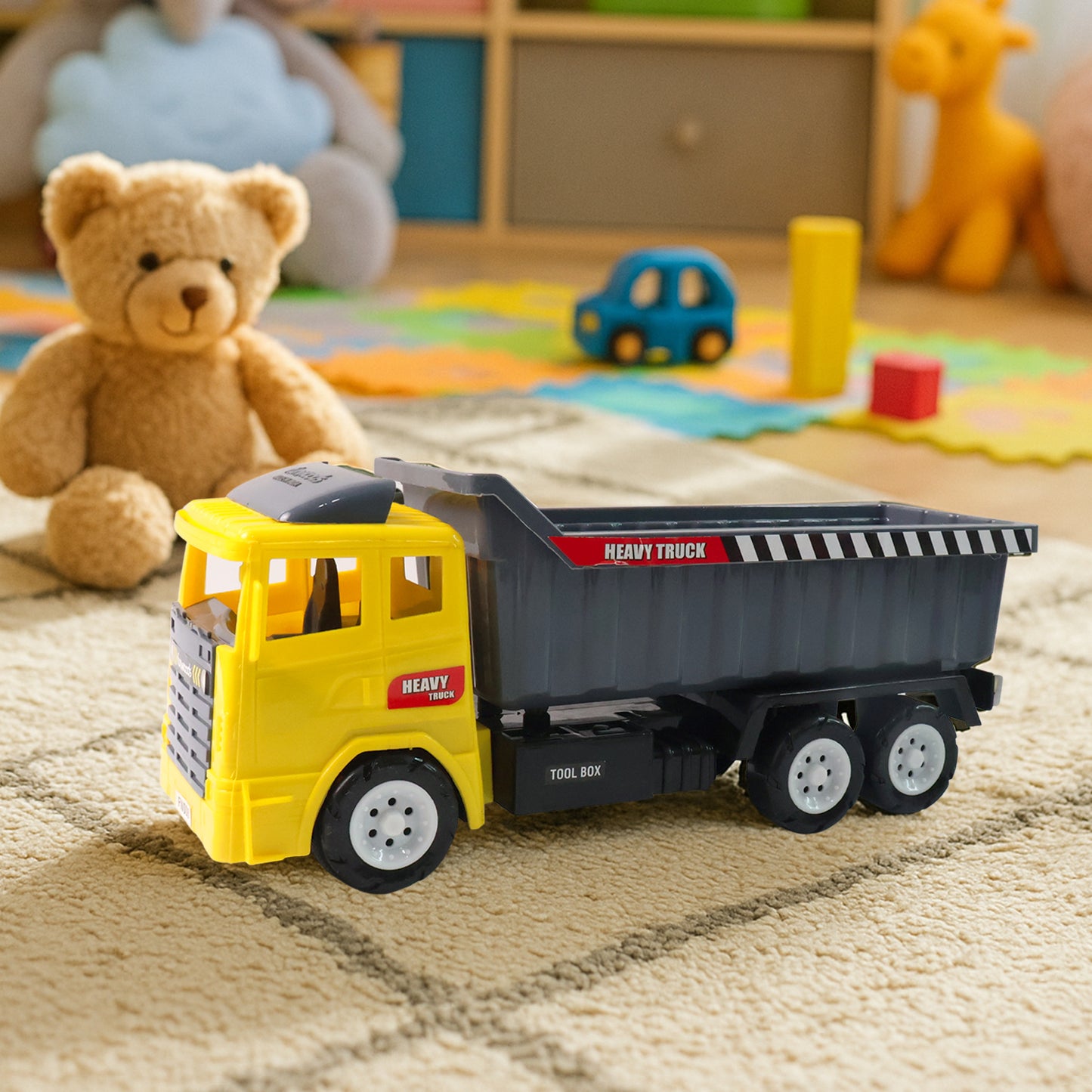 Funwoods Kids Heavy Dump Truck Toy (1 Pc)
