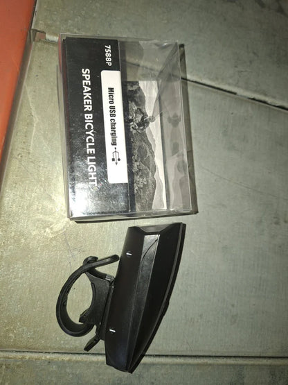 1718 Bicycle Horn With Led Light Work On Battery