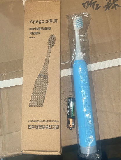 Electric Toothbrush For Adults With Toothbrush Head (1 Pc  Battery Not Included)