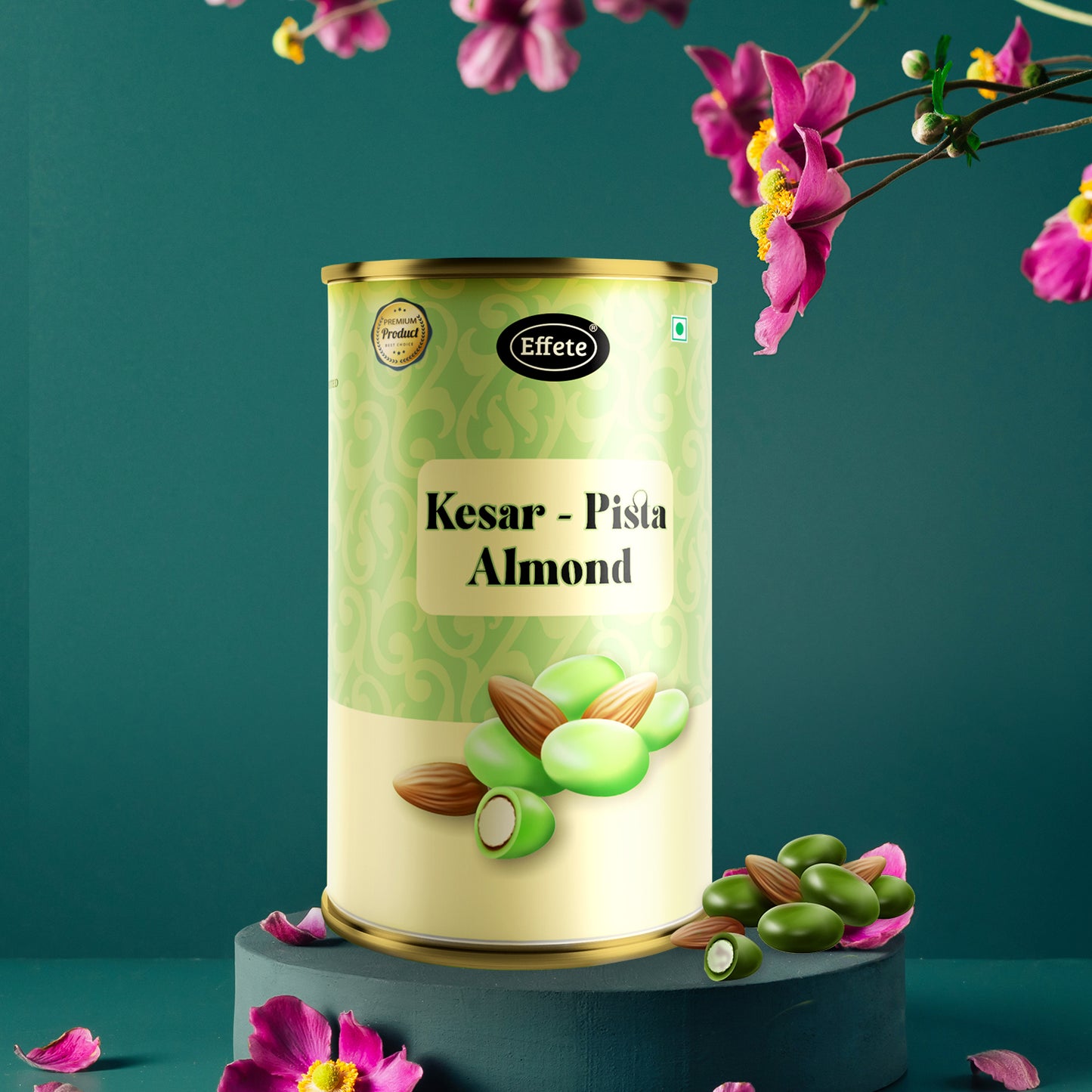 Effete Kesar-pista Almonds Chocolate (96 G)