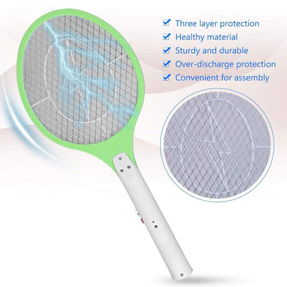Mosquito Killer (Bat) Racket Rechargeable Handheld Electric Fly Swatter Mosquito Killer Racket Bat Electric Insect Killer (Quality Assured)