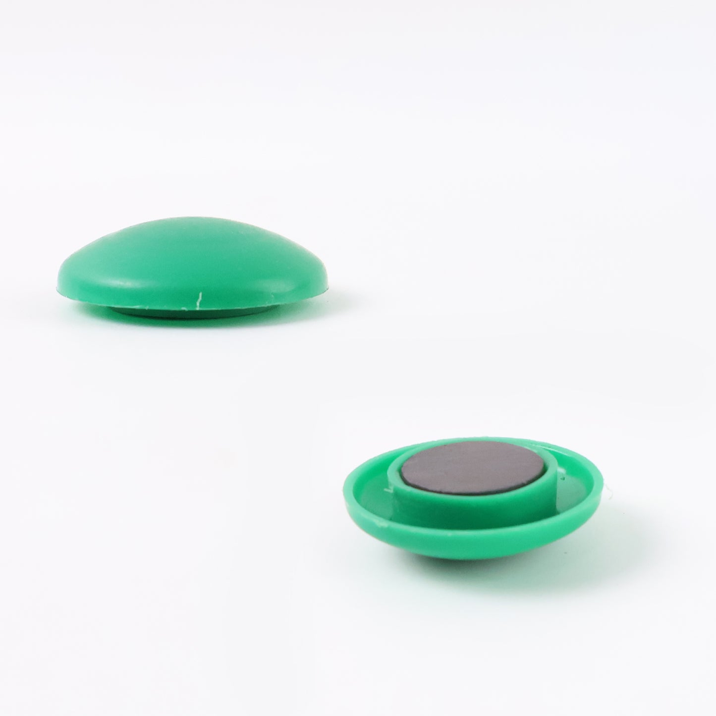 Green Board Magnets Circular Plastic Buttons (1 Pc)