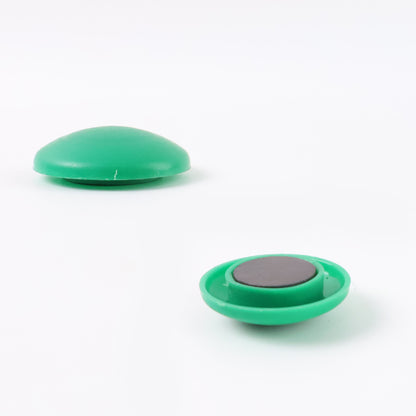 Green Board Magnets Circular Plastic Buttons (1 Pc)