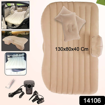 Portable Car Backseat Inflatable Air Mattress Bed (1 Pc)