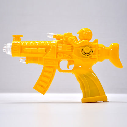 4412 Concept Musical Transparent Glow Gear Gun With Rainbow Light ( 1 Pcs )