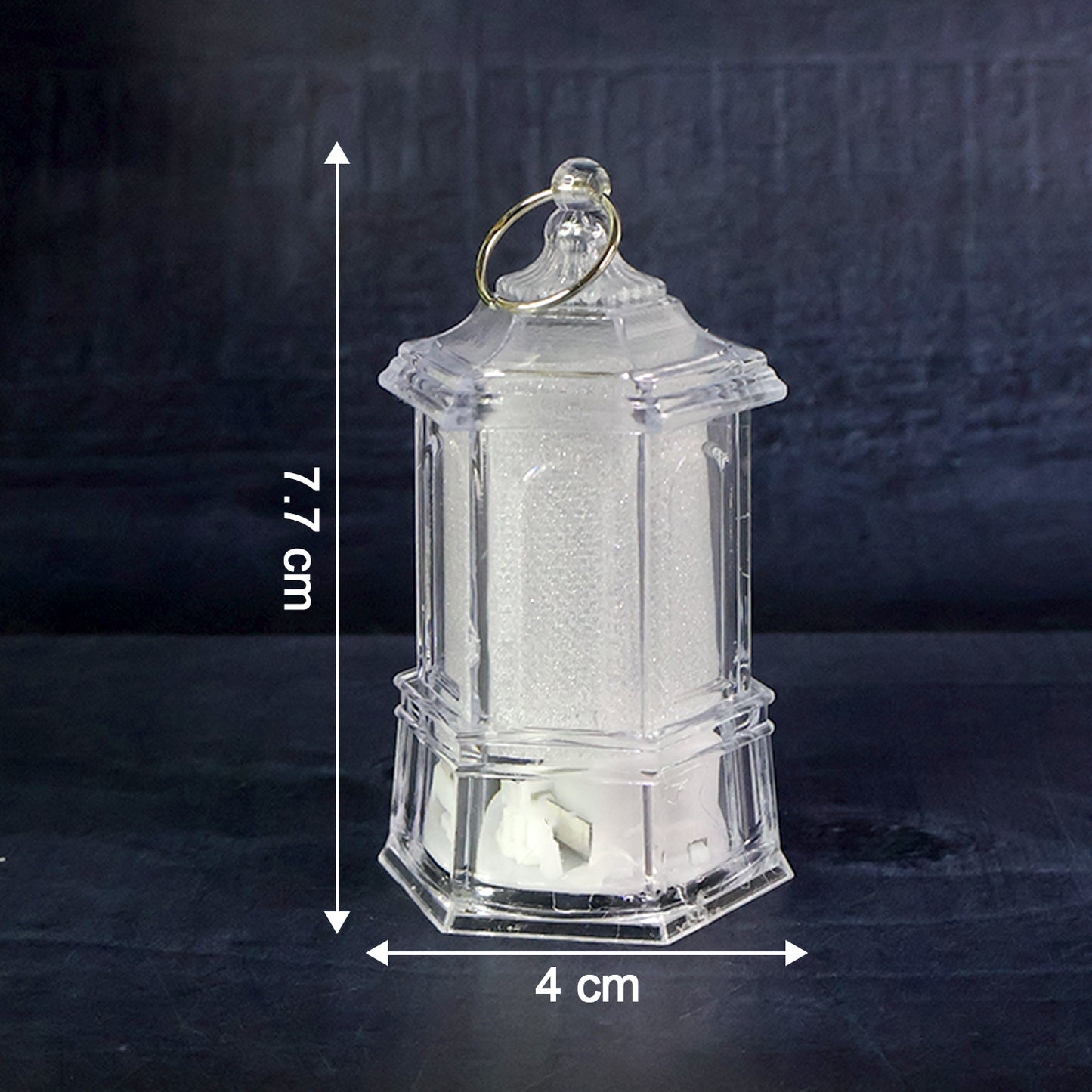 Led Hanging Lantern Style Decorative Flameless Candles (6 Pc)
